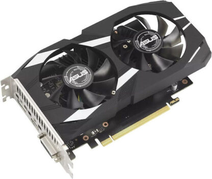 Asus GeForce RTX 3050 6GB GDDR6 DUAL OC Κάρτα Γραφικών Κωδικός: 90YV0K60-M0NA00
