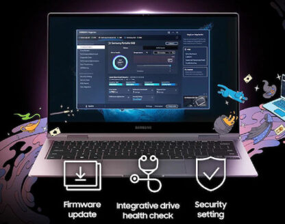 Samsung T9 USB 3.2 Εξωτερικός SSD 2TB 2.5" Μαύρο