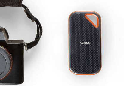 Sandisk Extreme Pro Portable V2 USB 3.2 / USB-C Εξωτερικός SSD 1TB 2.5" Μαύρο