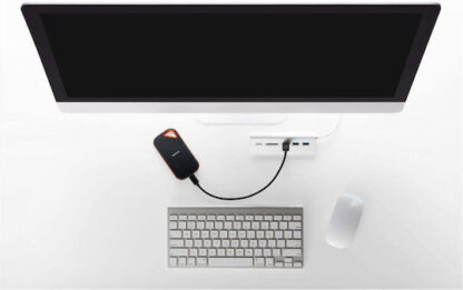 Sandisk Extreme Pro Portable V2 USB 3.2 / USB-C Εξωτερικός SSD 1TB 2.5" Μαύρο