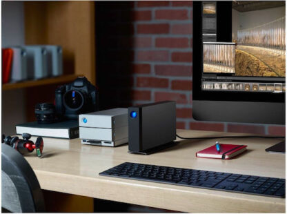 Lacie d2 Professional USB-C Εξωτερικός HDD 16TB 3.5" Μαύρο