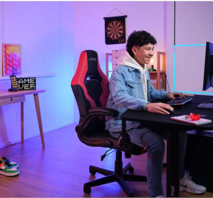 Trust Gxt 703 Καρέκλα Gaming Δερματίνης Κόκκινη