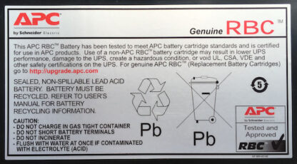 APC Replacement Battery Cartridge #118 Μπαταρία UPS με Τάση 12V 1τμχ