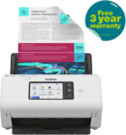 Brother ADS-4700W Sheetfed (Τροφοδότη χαρτιού) Scanner A4 με WiFi