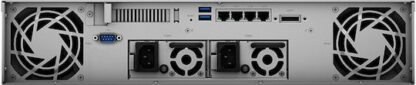 Δικτυακή συσκευή αποθήκευσης NAS Synology RS1221RP+ Μαύρο AMD Ryzen V1500B