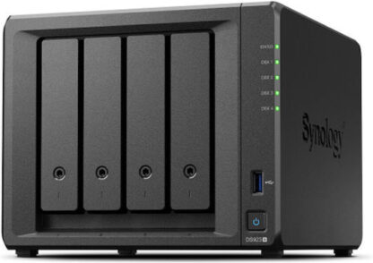 Δικτυακή συσκευή αποθήκευσης NAS Synology DS423+ Μαύρο Intel Celeron Intel Celeron J4125