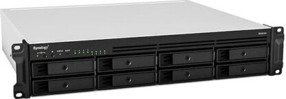 Δικτυακή συσκευή αποθήκευσης NAS Synology RS1221RP+ Μαύρο AMD Ryzen V1500B