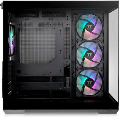 Thermaltake View 380 TG ARGB Gaming Midi Tower Κουτί Υπολογιστή με Πλαϊνό Παράθυρο Μαύρο