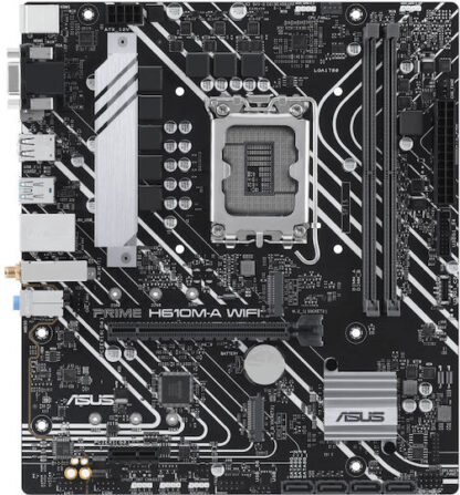 Asus PRIME H610M-A WIFI Motherboard Micro ATX με Intel 1700 Socket