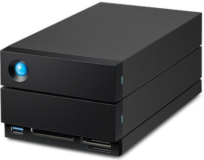 Lacie 2big Dock V2 Thunderbolt 3 / USB 3.1 Εξωτερικός HDD 16TB Multi-Bay Μαύρο