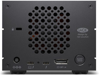 Lacie 2big Dock V2 Thunderbolt 3 / USB 3.1 Εξωτερικός HDD 16TB Multi-Bay Μαύρο