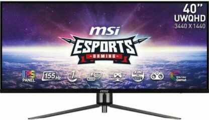 MSI MAG401QR Ultrawide IPS HDR Gaming Monitor 40" QHD 3440x1440 155Hz