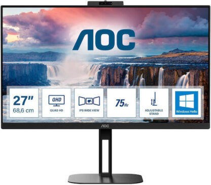 AOC Q27V5CW IPS Monitor 27" QHD 2560x1440 με Χρόνο Απόκρισης 4ms GTG