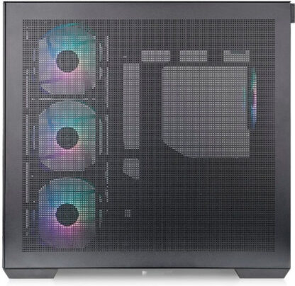 Thermaltake View 380 TG ARGB Gaming Midi Tower Κουτί Υπολογιστή με Πλαϊνό Παράθυρο Μαύρο