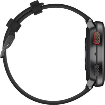 Polar Vantage V3 Aluminium 47mm Αδιάβροχο Smartwatch με Παλμογράφο (S/L Black Rubber Strap)