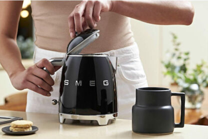 Βραστήρας Smeg KLF05BLEU 1400 W Δεκαετία του 50 Μαύρο Ανοξείδωτο ατσάλι 800 ml