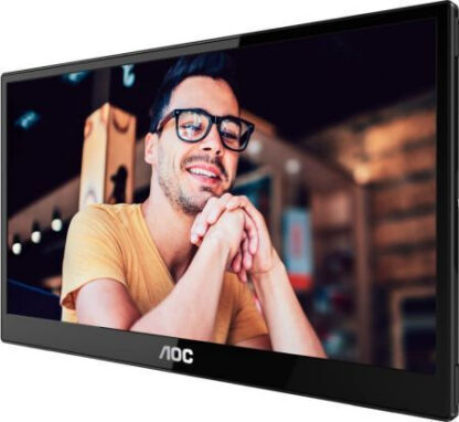 AOC 16T3EA IPS Φορητό Monitor 16" FHD 1920x1080 με Χρόνο Απόκρισης 4ms GTG