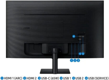 Samsung M7 M70D VA HDR Smart Monitor 32" 4K 3840x2160 με Χρόνο Απόκρισης 4ms GTG