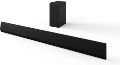 LG Soundbar 420W 3.1 Bluetooth, HDMI και Wi-Fi με Ασύρματο Subwoofer και Τηλεχειριστήριο Μαύρο SG10TY