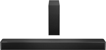 Hisense Soundbar 2.0 Bluetooth και HDMI 120W με Ασύρματο Subwoofer Μαύρο HS2100