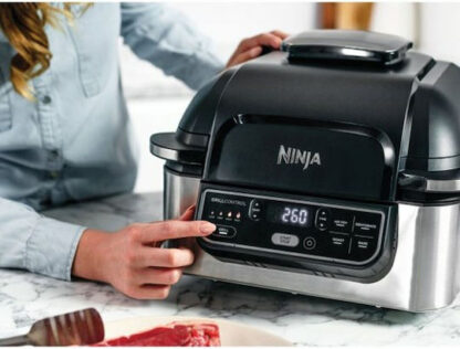 Ninja Πολυμάγειρας 1760W με Χωρητικότητα 5.7lt Ασημί Κωδικός: AG301EU