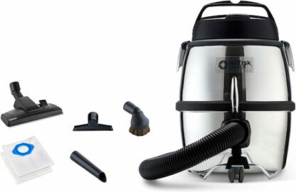 Nilfisk GM 80C Σκούπα Υγρών / Στερεών 900W με Πλαστικό Κάδο 6.25lt