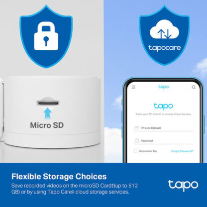 TP-LINK TAPO C125 v1 IP Κάμερα Παρακολούθησης Wi-Fi Full HD+ 4MP με Αμφίδρομη Επικοινωνία