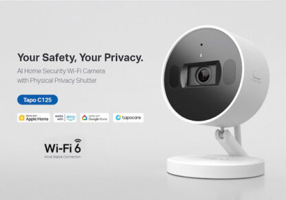 TP-LINK TAPO C125 v1 IP Κάμερα Παρακολούθησης Wi-Fi Full HD+ 4MP με Αμφίδρομη Επικοινωνία