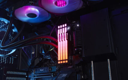 Kingston Fury Beast RGB 32GB DDR5 RAM με 2 Modules (2x16GB) και Ταχύτητα 6000 για Desktop Κωδικός: KF560C36BBE2AK2-32