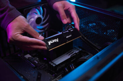 Kingston Fury Beast RGB 32GB DDR5 RAM με 2 Modules (2x16GB) και Ταχύτητα 6000 για Desktop Κωδικός: KF560C36BBE2AK2-32