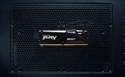 Kingston Fury Beast RGB 32GB DDR5 RAM με 2 Modules (2x16GB) και Ταχύτητα 6000 για Desktop Κωδικός: KF560C36BBE2AK2-32