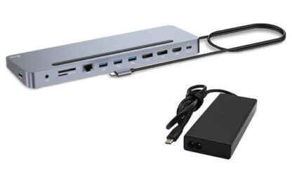 i-tec Usbc Metal USB-C / USB-A Docking Station με 4K PD Ethernet Γκρι