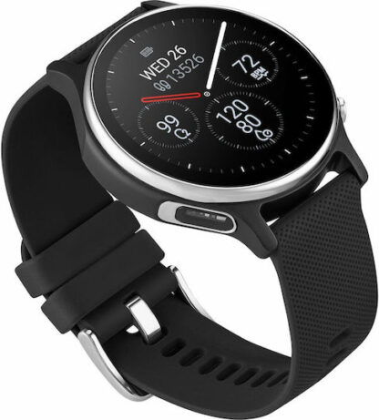 Asus VivoWatch 6 Stainless Steel Αδιάβροχο με Παλμογράφο (Μαύρο)