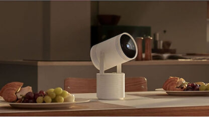 Samsung The Freestyle 2nd Gen Projector DLP Full HD Λάμπας LED με Wi-Fi και Ενσωματωμένα Ηχεία Λευκός Κωδικός: SP-LFF3CLAXXXE