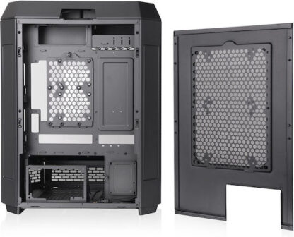 Thermaltake The Tower 600 Gaming Midi Tower Κουτί Υπολογιστή με Πλαϊνό Παράθυρο Μαύρο