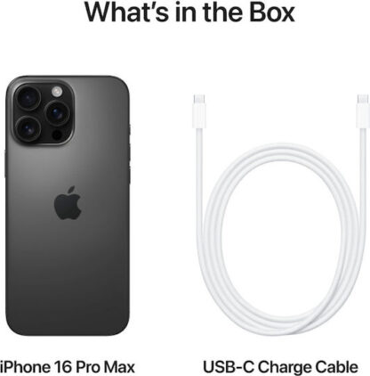Smartphone Apple iPhone 16 Pro Max 6,9" 256 GB Μαύρο