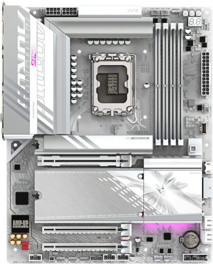 Gigabyte Aorus Elite Wifi 7 ICE Z890 Motherboard ATX με Intel 1851 Socket