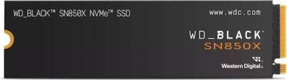 Western Digital Black SN850X W/o Heatsink SSD 8TB M.2 NVMe PCI Express 4.0 Κωδικός: WDS800T2X0E