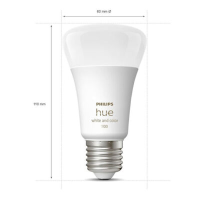 Philips Hue LED Lamp  E27 3-Pack White Color Amb. + Set