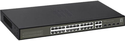 Level One GES-2128 Hilbert Managed L2 Switch με 24 Θύρες Gigabit (1Gbps) Ethernet και 4 SFP Θύρες