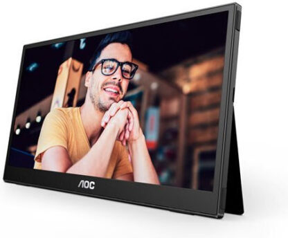 AOC 16T3EA IPS Φορητό Monitor 16" FHD 1920x1080 με Χρόνο Απόκρισης 4ms GTG