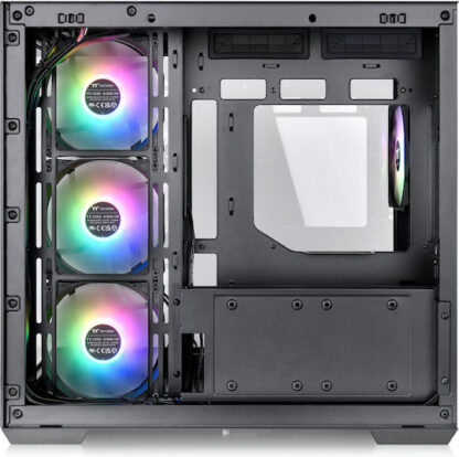 Thermaltake View 380 TG ARGB Gaming Midi Tower Κουτί Υπολογιστή με Πλαϊνό Παράθυρο Μαύρο