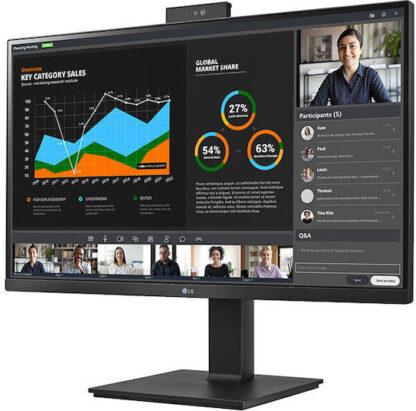 LG 27BQ75QC-B IPS HDR Monitor 27" QHD 2560x1440 με Χρόνο Απόκρισης 5ms GTG