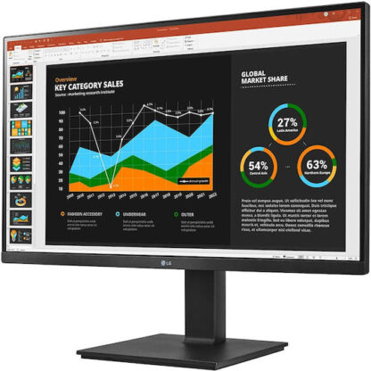 LG 27BQ75QC-B IPS HDR Monitor 27" QHD 2560x1440 με Χρόνο Απόκρισης 5ms GTG