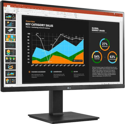 LG 27BQ75QC-B IPS HDR Monitor 27" QHD 2560x1440 με Χρόνο Απόκρισης 5ms GTG