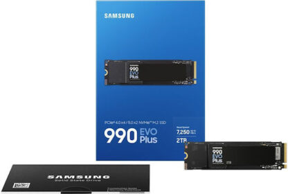 Samsung 990 EVO Plus SSD 2TB M.2 NVMe PCI Express 4.0 Κωδικός: MZ-V9S2T0BW