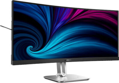 Philips 34B2U5600C/00 VA Monitor 34" QHD 3440x1440 με Χρόνο Απόκρισης 4ms GTG