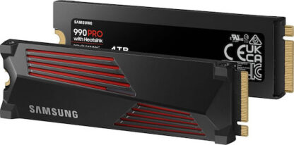 Samsung 990 Pro SSD 4TB M.2 NVMe PCI Express 4.0 Κωδικός: MZ-V9P4T0GW