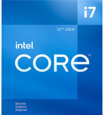 Intel Core i7-12700F 2.1GHz Επεξεργαστής 12 Πυρήνων για Socket 1700 σε Κουτί με Ψύκτρα