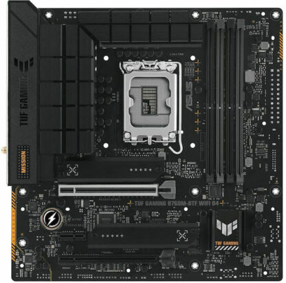 Asus TUF GAMING B760M-BTF WIFI D4 Motherboard Micro ATX με Intel 1700 Socket